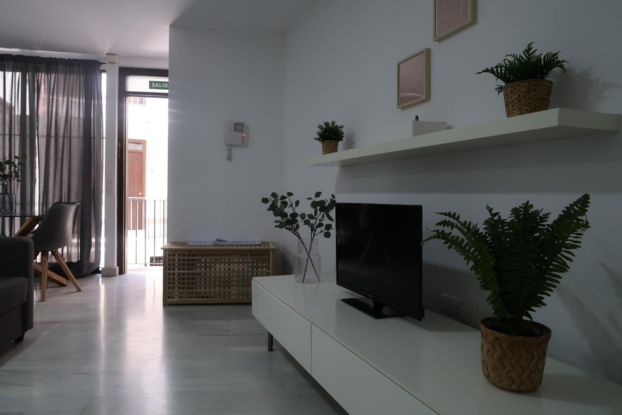 J & E Malaga Center Apartamentos Luaran gambar